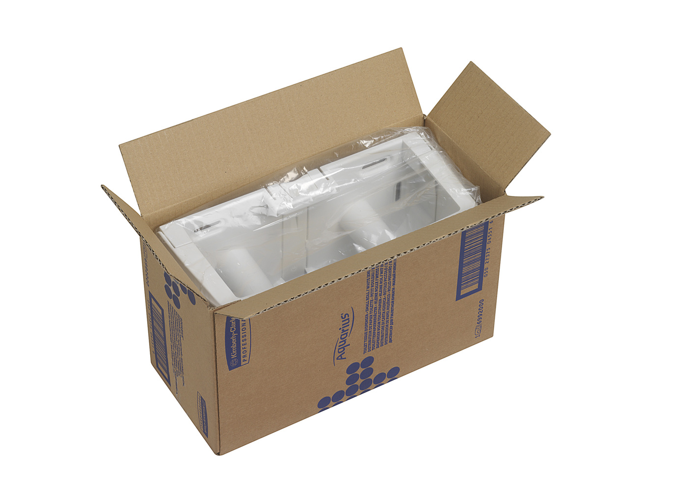 Aquarius™ Toilettenpapierspender für Kleinrollen 6992 – Weiß - 6992