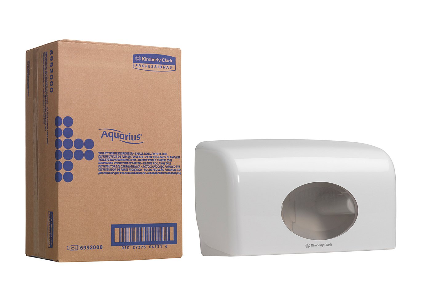 Aquarius™ Toilettenpapierspender für Kleinrollen 6992 – Weiß