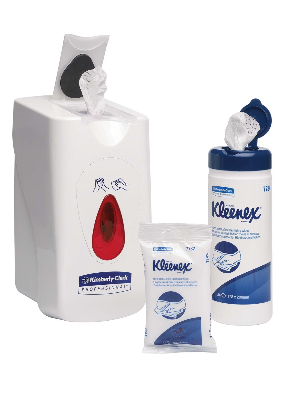 Kimberly-Clark Professional™ Spender für kleine Wischtuchrollen 7936 - Weiß - 7936