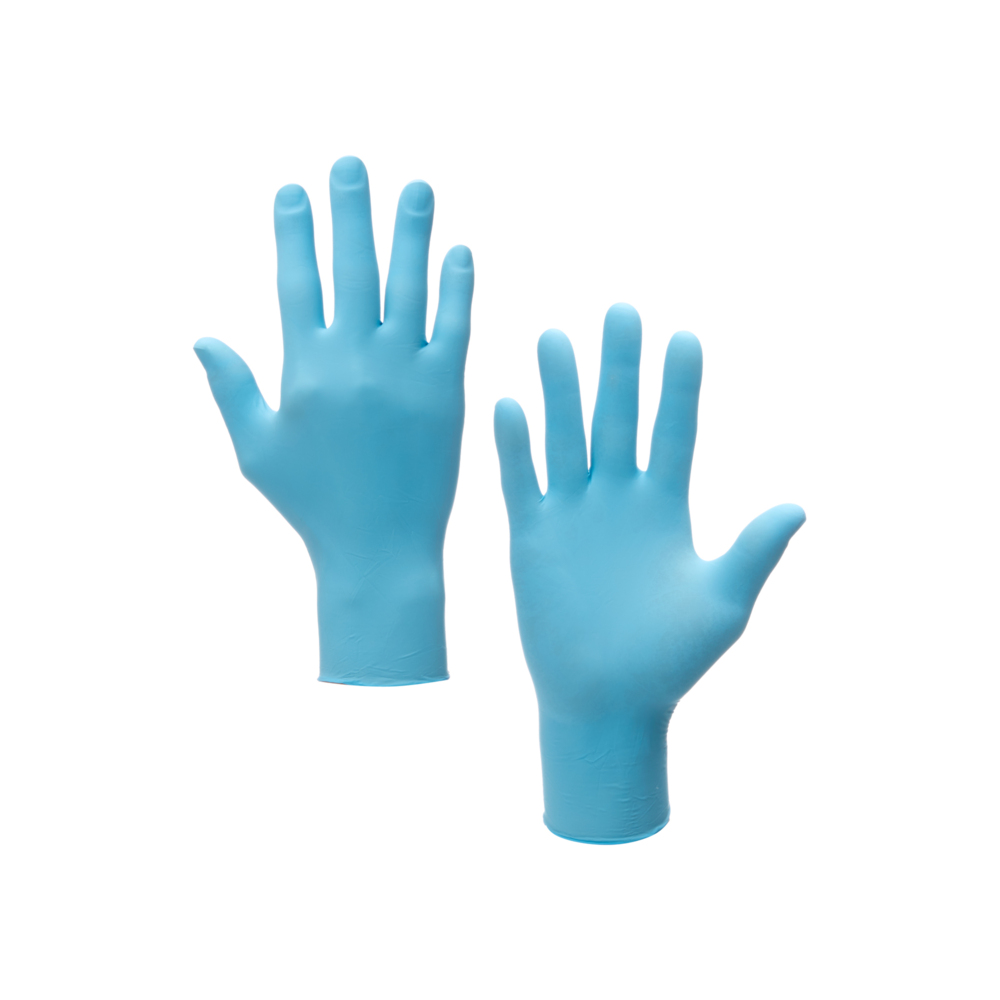 Kimtech™ Blue Nitrile beidseitig tragbare Handschuhe 97982 – Blau, S, 10x100 (1.000 Handschuhe) - 97982