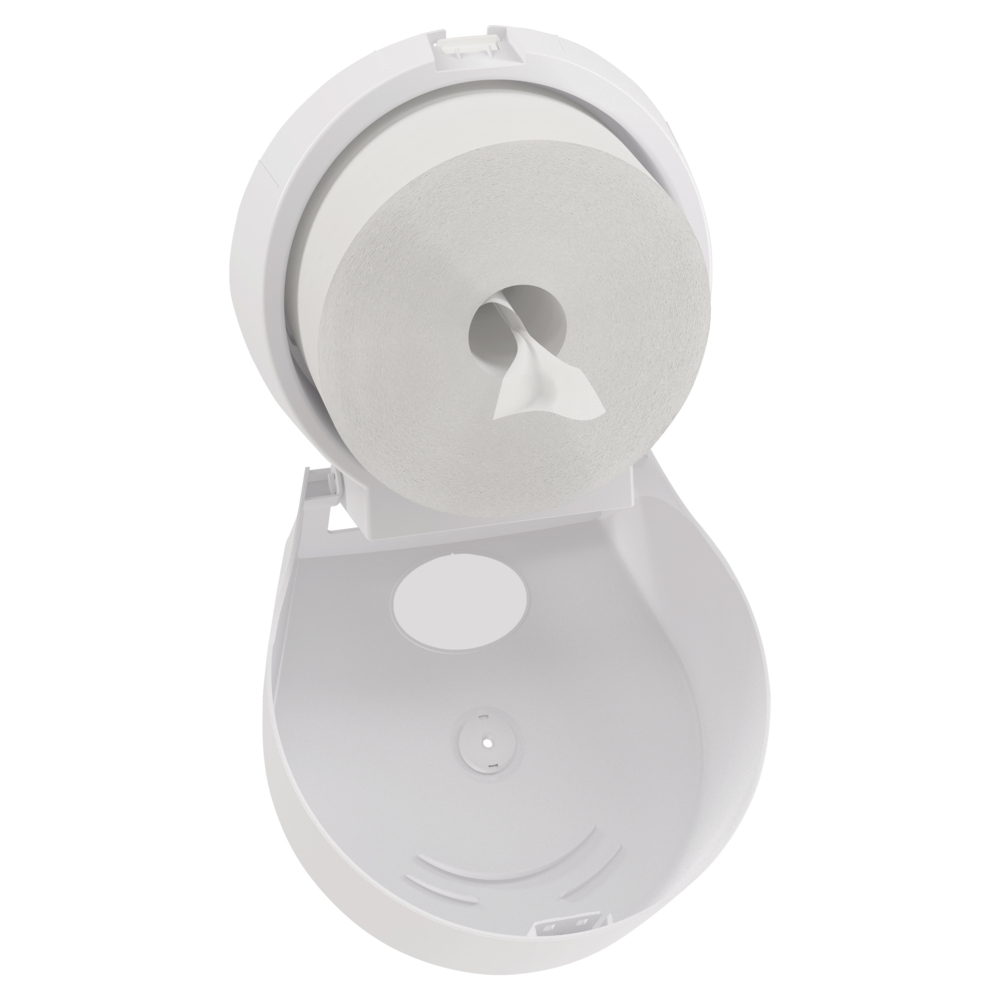 Scott® Control™ Toilettenpapier-Spender 7046 – 1 x Spender für Toilettenpapier-Rollen, weiß - 7046