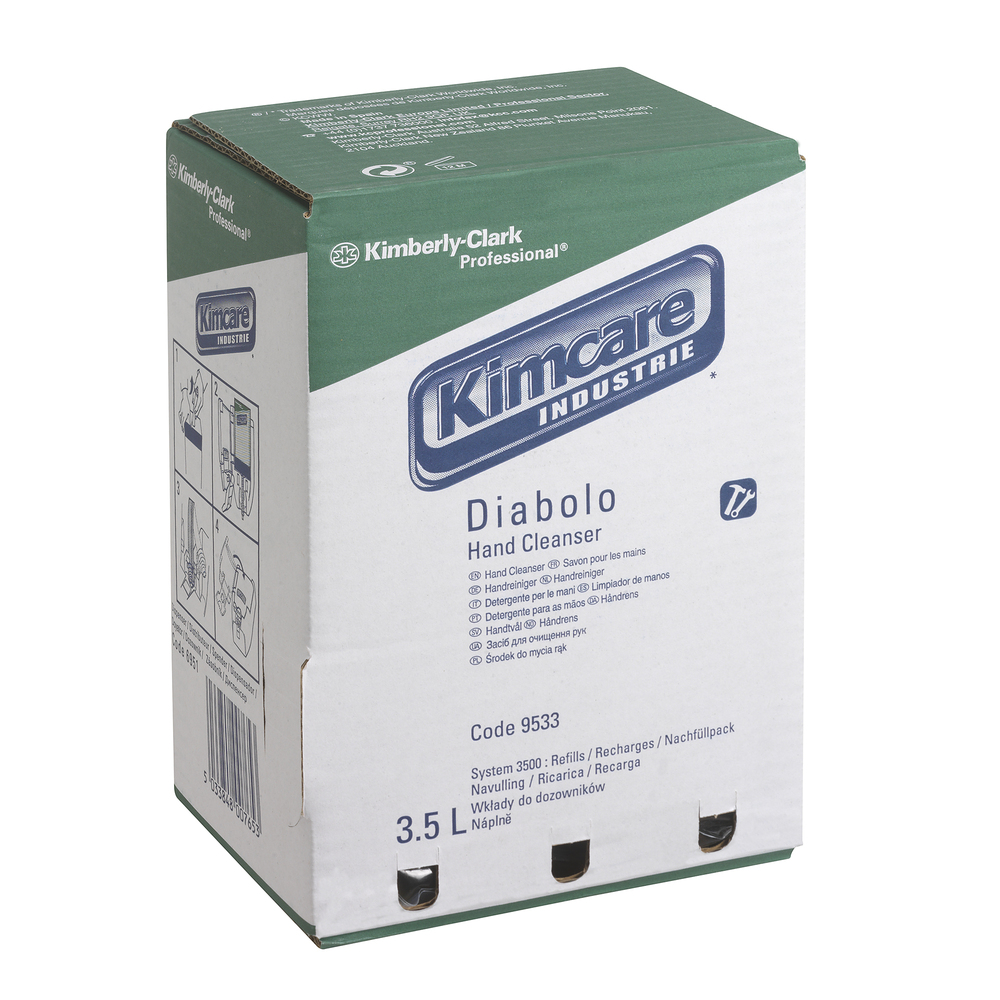 Kimcare™ Industrie Diabolo Handreiniger 9533, orange, 2 x 3, 5 l (7 l gesamt) - 9533