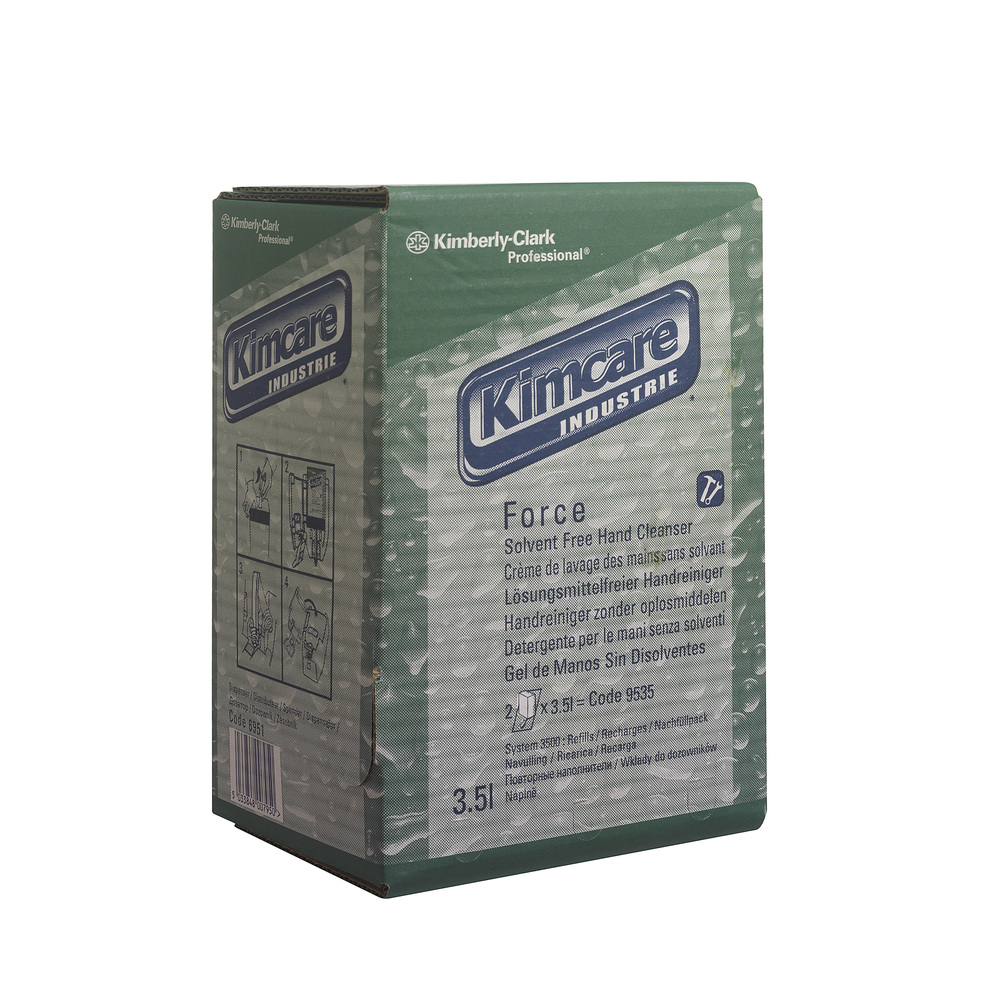 Kimcare™ Industrie Force Solvent-Free Handreiniger 9535, rosa, 2 x 3, 5 l (7 l gesamt) - 9535