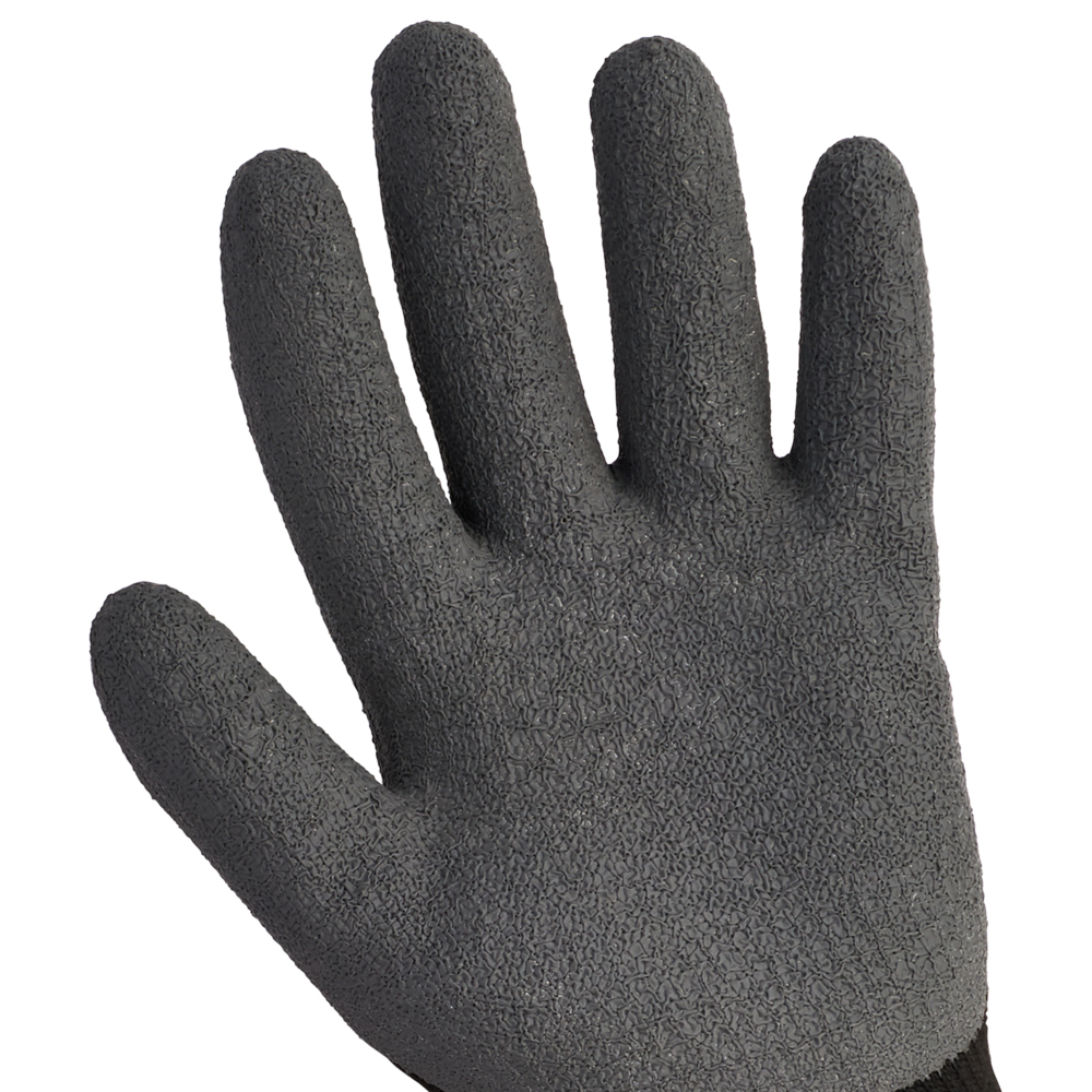 KleenGuard® G40 Handspezifische Latexhandschuhe 97270 – Grau und Schwarz, 7, 5x12 Paare (insgesamt 120) - 97270