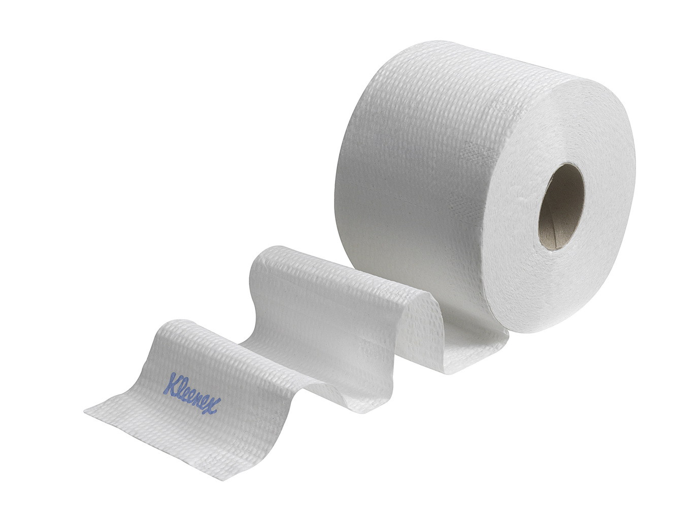 Kleenex® Toilettenpapier 8442 – 64 Toilettenpapierrollen x 350 (22.400 Blatt Wc-Papier) - weiß, 2-lagig  - 8442
