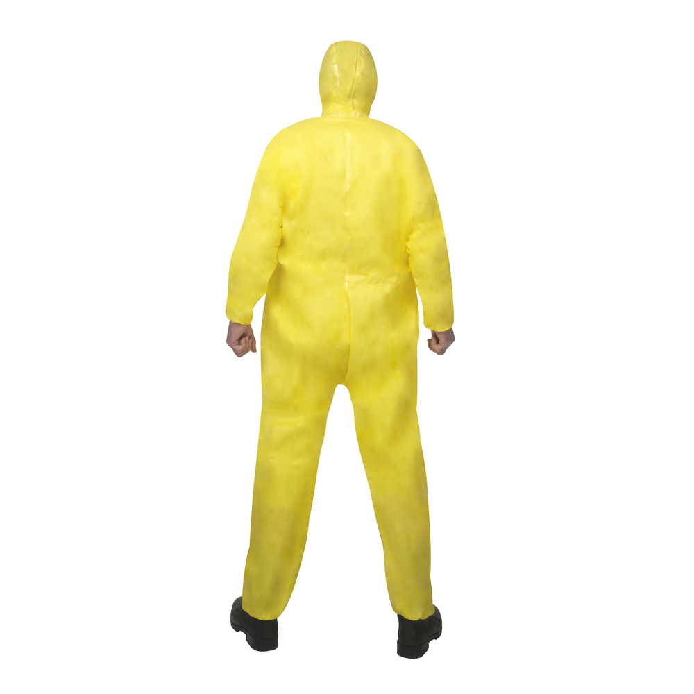 KleenGuard® A71 Chemikalienschutzanzug 96770 – gelb, L, 1x10 (insgesamt 10 Stück) - 96770
