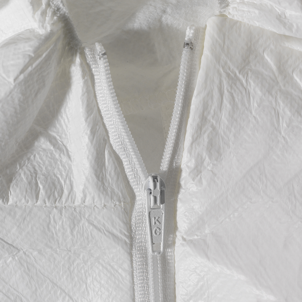 KleenGuard® A30 flüssigkeitsdichter und partikeldichter Schutzanzug 98004 – weiß, XL, 1x25 (insgesamt 25 Stück) - 98004