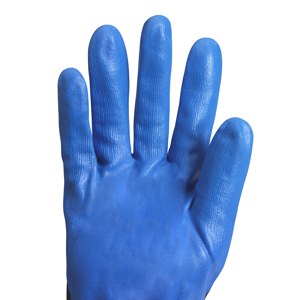 KleenGuard® G40 glatte, handspezifische Nitrilhandschuhe 13833 – Blau, 7, 5x12 Paare (120 Handschuhe) - 13833