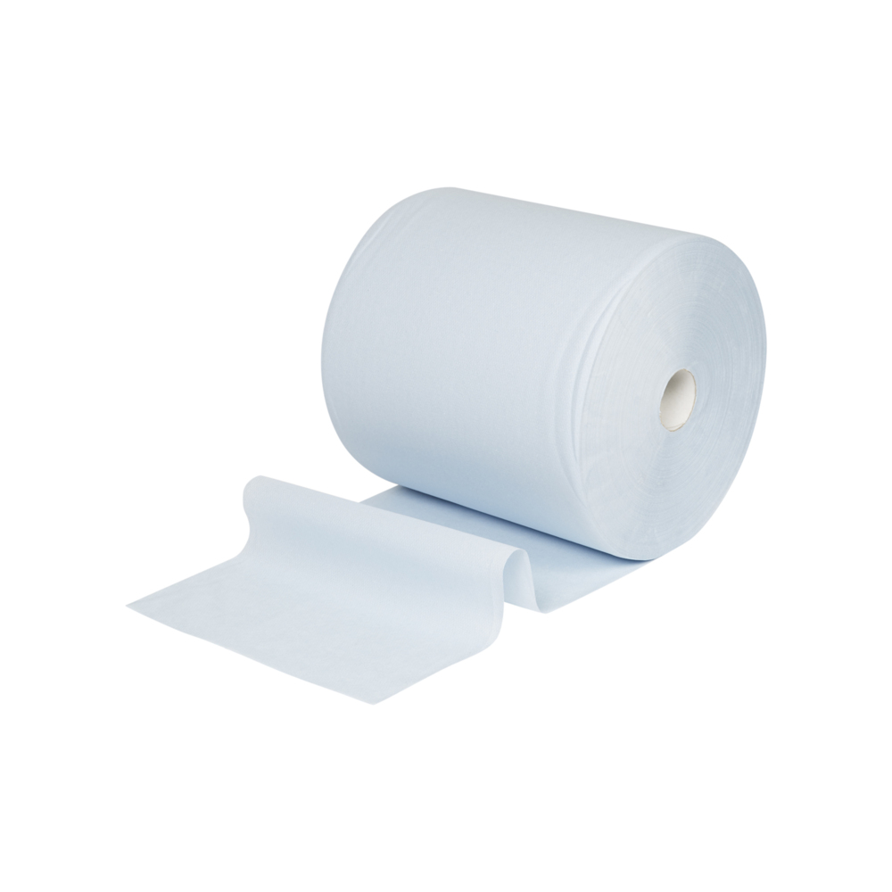 WypAll® L10 Oberflächenwischpapier 7240 - Jumbo Xtra Wischerrolle - 1 blaue Rolle x 1.000 Papierwischer - 7240