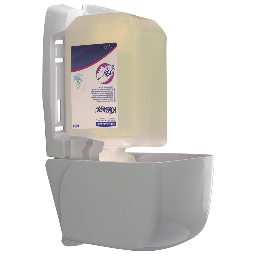 Kleenex® Seife 6333 - Handreiniger für die häufige Verwendung - transparent/parfümfrei, 6 x 1 L - 6333