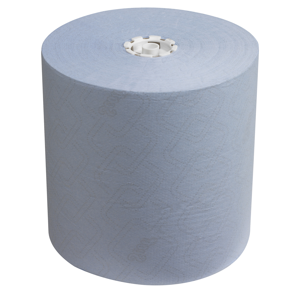 Scott® Essential™ Papierhandtücher gerollt 6692 – blaue Papiertücher – 6 x 350 m Handtuchrollen (insges. 2.100 m) - 6692