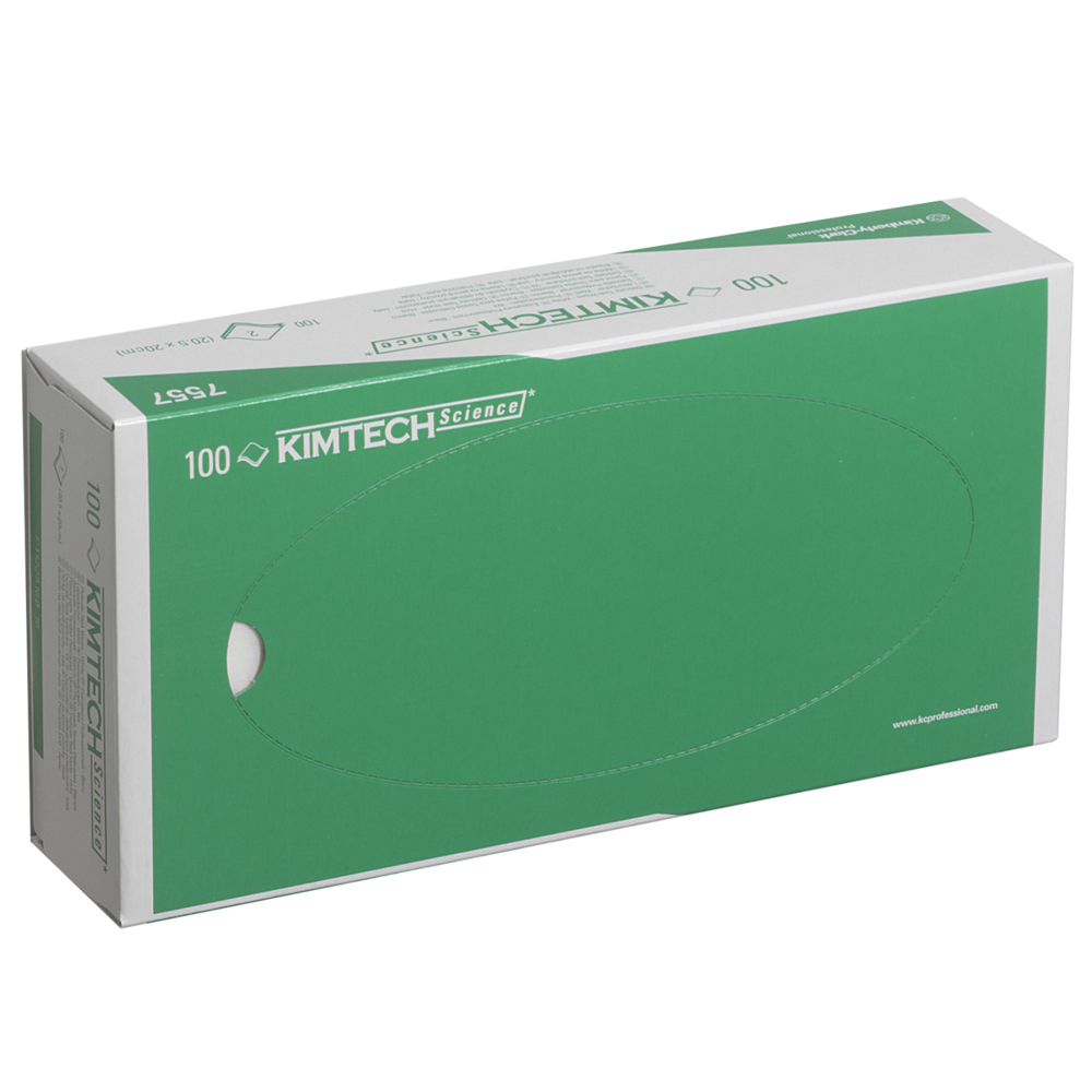 Kimtech® Science Präzisionswischtücher 24 Kartons mit je 100 weißen, 2-lagigen Wischtüchern = 2. 400 Tücher - 7557