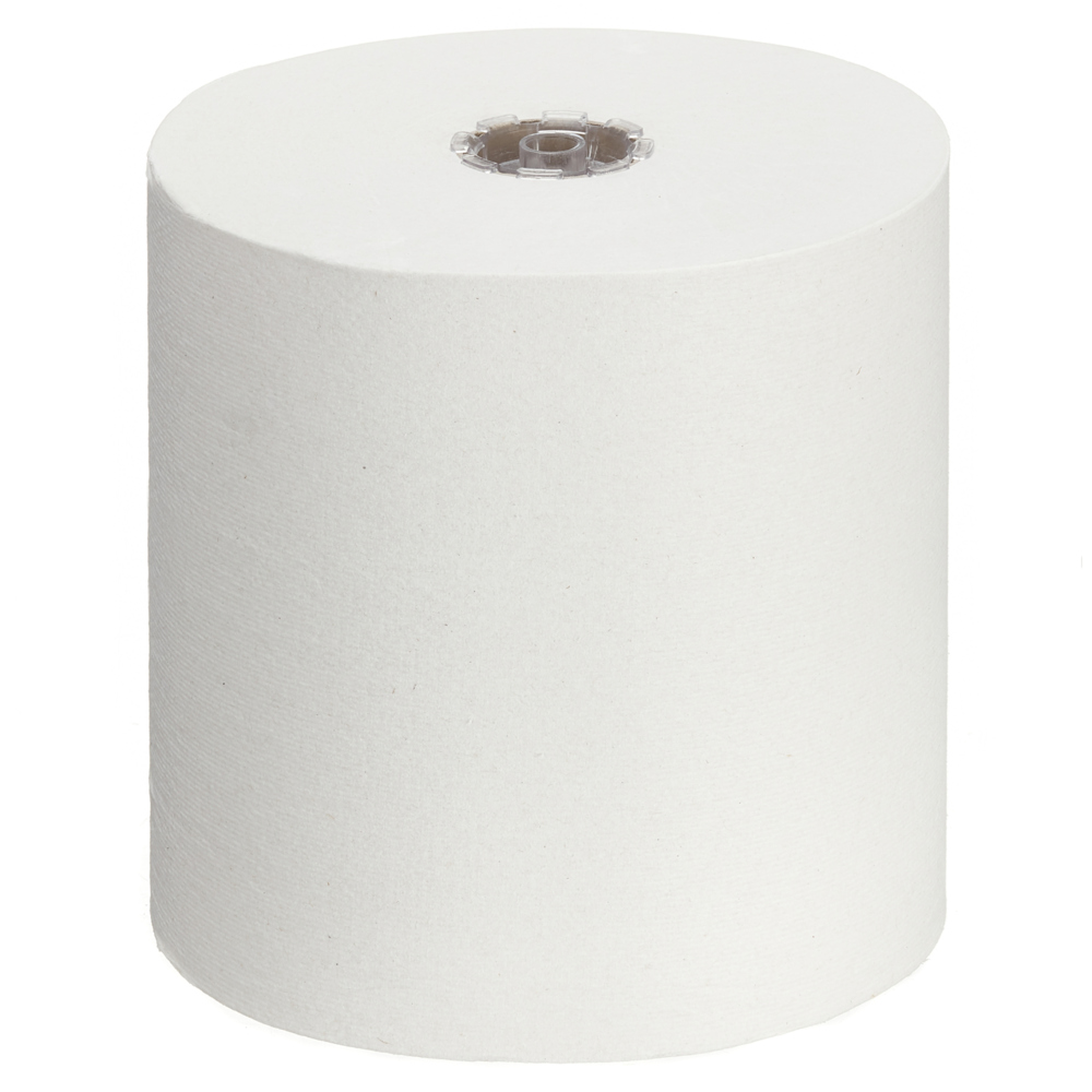 Scott® Control™ Papierhandtücher in Rollen 6699 – 2-lagige Einmal-Papierhandtücher – 6 Papierhandtuchrollen x 200 m Papierhandtücher, weiß (insges. 1.200 m) - 6699
