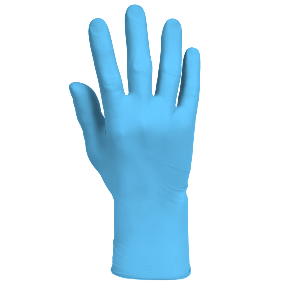KleenGuard® G10 Comfort Plus™ Blaue Nitrilhandschuhe 54188 – Einweghandschuhe – 10 Boxen x 100 Blau, L, PSA-Handschuhe (1.000 gesamt) - 54188