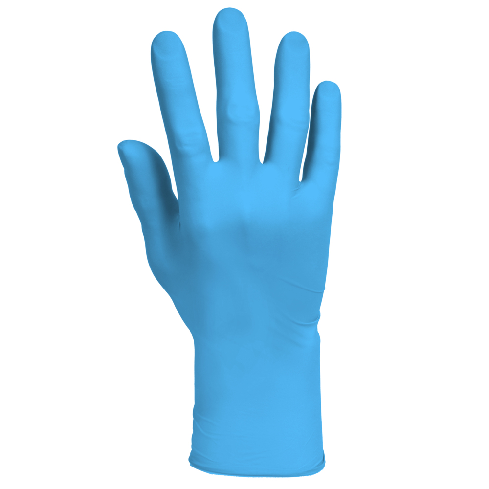 KleenGuard® G10 Flex™ Blaue Nitrilhandschuhe 54335 – Taktile Einweghandschuhe – 10 Boxen x 90 Blau, XL, PSA-Handschuhe (900 gesamt) - 54335