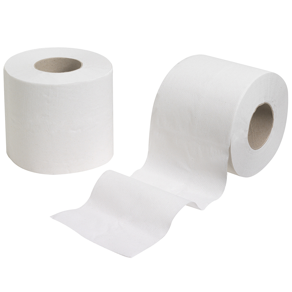 Hostess™ 320 Toilettenpapierrollen 8653 – weiß, 2-lagig, 36 x 320 (11.520 Blatt) - 8653
