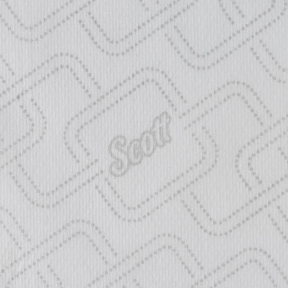 Scott® Control™ Extrastarke Papierhandtücher gerollt 6626 – Papiertücher – 6 x 300 m weiße Handtücher Rollen (insges. 1.800 m) - 6626